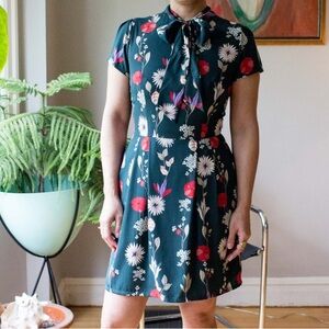 BIRDS OF NORTH AMERICA - Opium Blackbird Dress